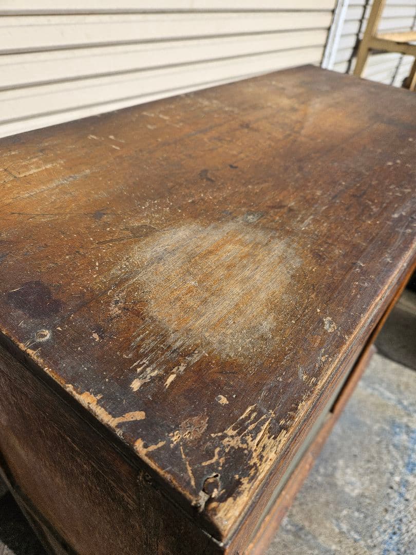 日本のアンティーク ダイヤガラスの水屋箪笥 木製 飾り棚 茶棚 食器棚