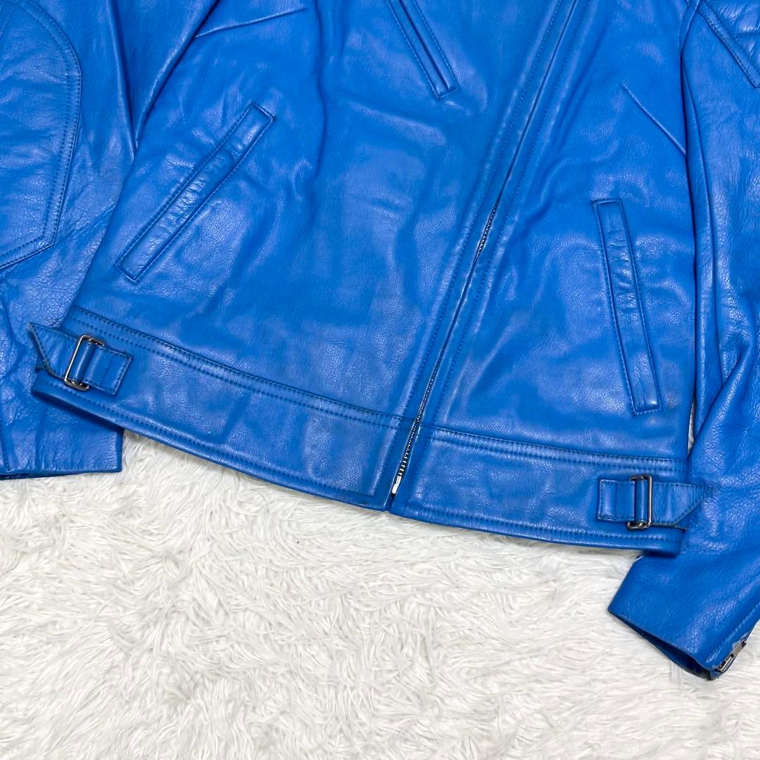 【オールレザー 希少カラー✨】クシタニ ダブルライダース バイカー L YKK