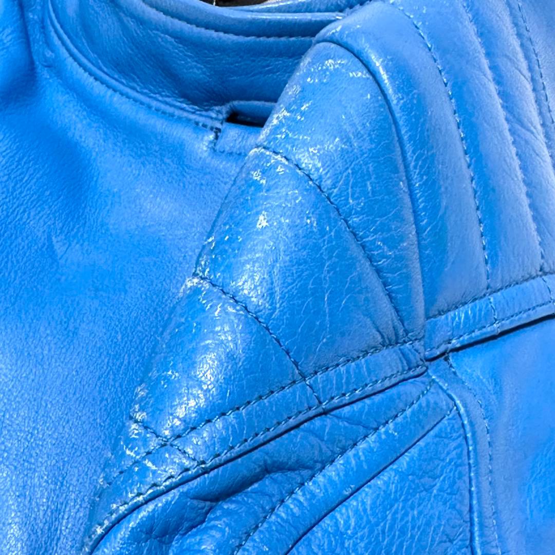 【オールレザー 希少カラー✨】クシタニ ダブルライダース バイカー L YKK