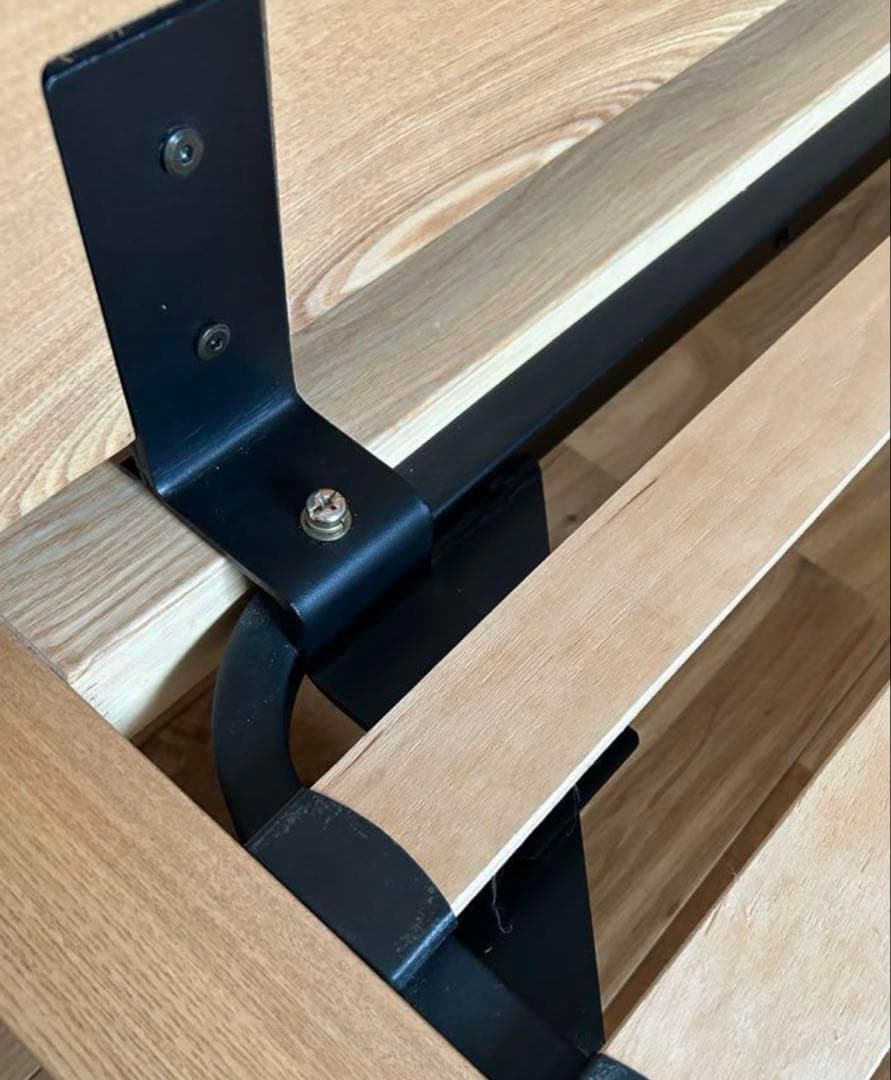 【無印良品】木製ベッドヘッドボード　ダブルサイズ