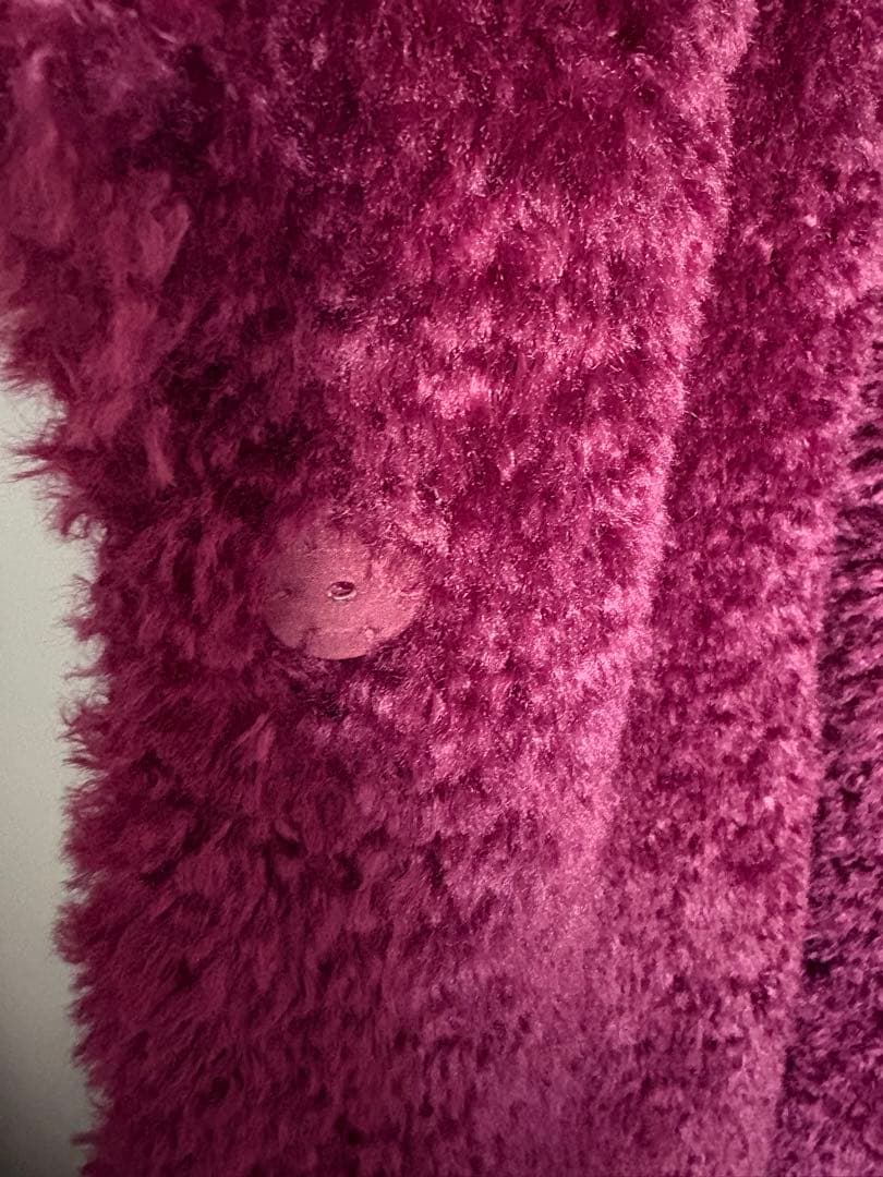 ヘルノ珍しいカラーワインレッド ロングコート