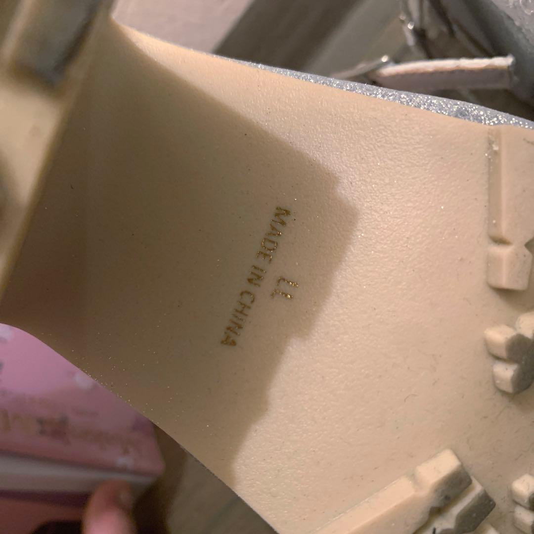 Ank Rougeアンクルージュクラウンリボンシューズ 厚底レース量産型アイドル