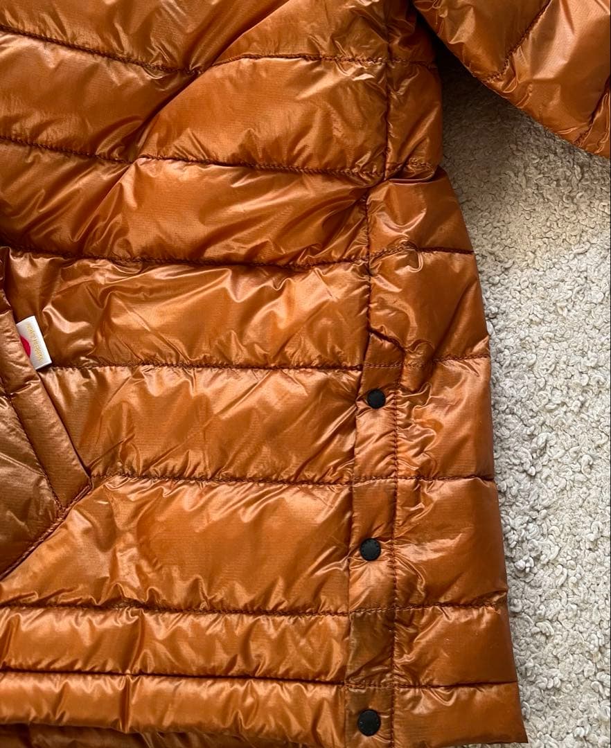 別注 NANGA ナンガ キャルオーライン ダウン 半袖プルオーバー M