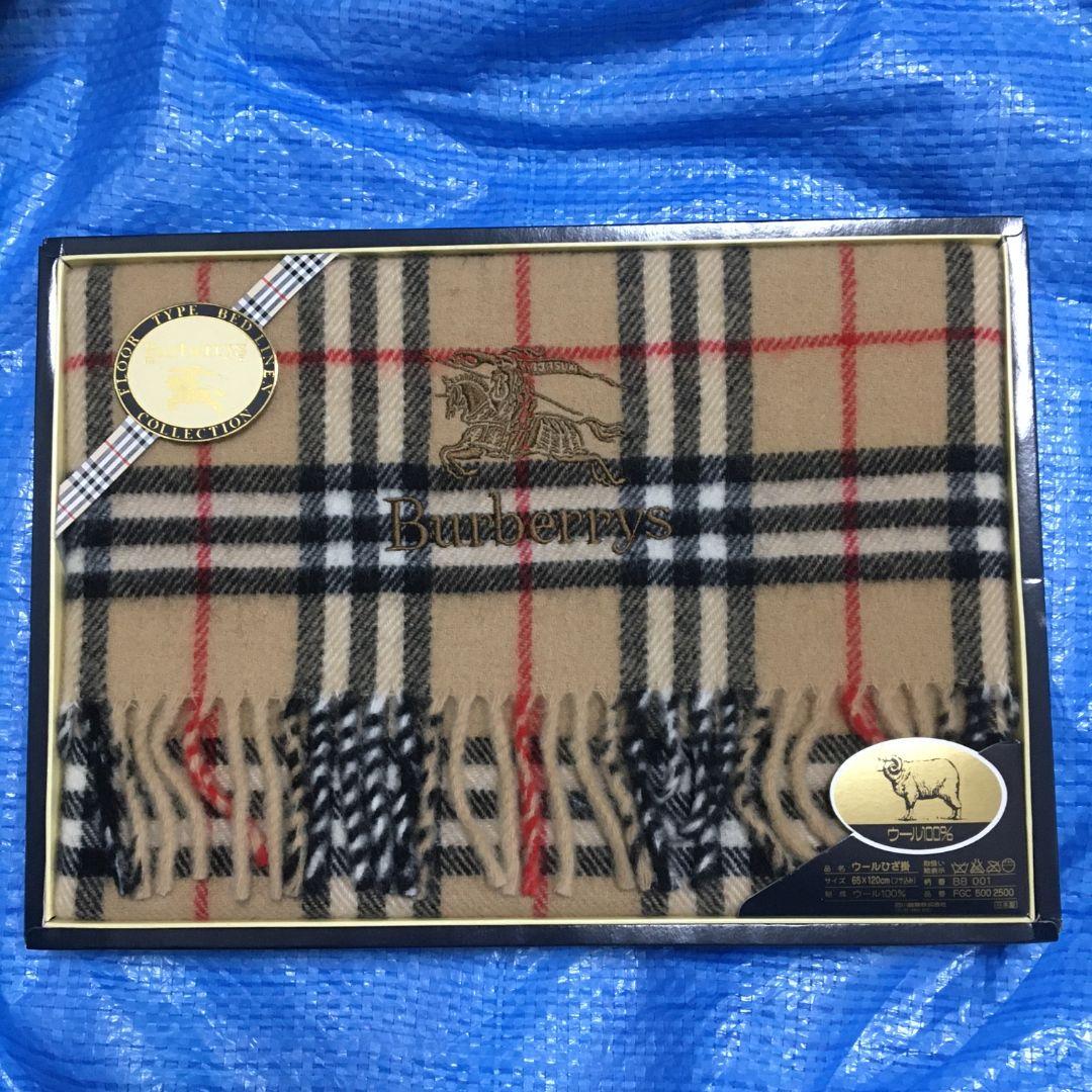Burberrys ノバチェック ウール 膝掛け/ストール