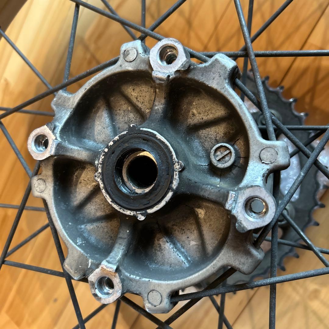 CRM250Rp純正前後ホイール