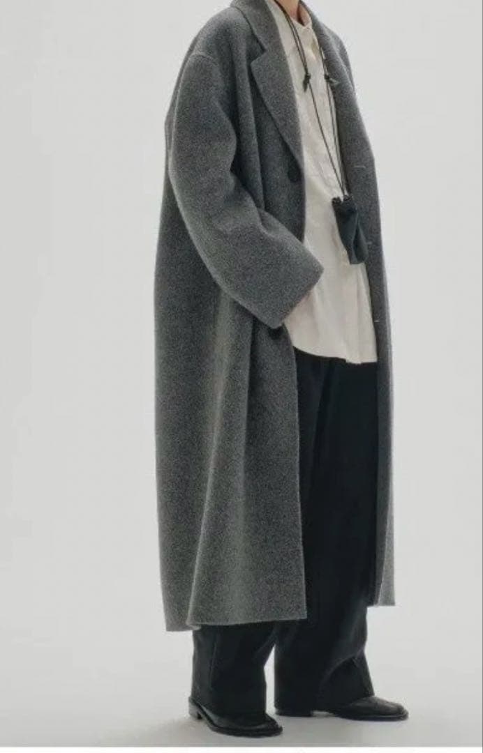 トゥデイフル　ウールオーバーコート