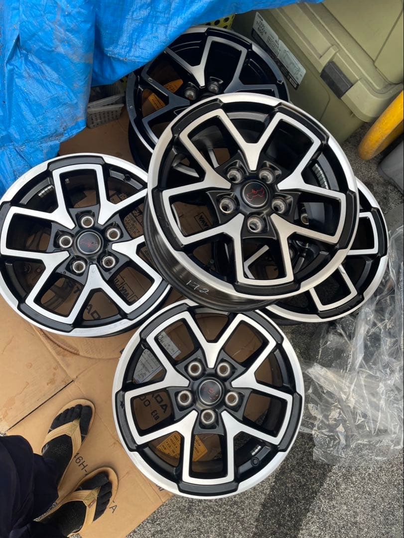 RL7077 　JEEP ラングラー ルビコン 純正 17インチ