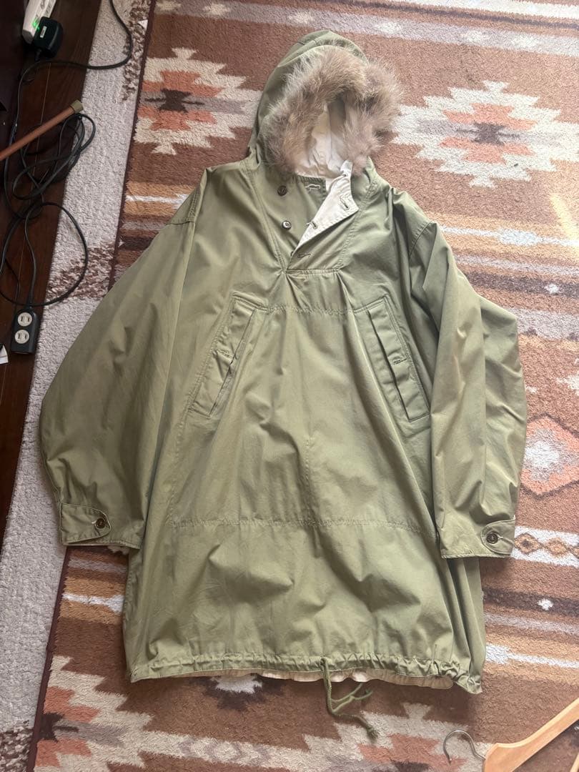 40s vintage US ARMY 山岳部隊 リバーシブル スノーパーカー