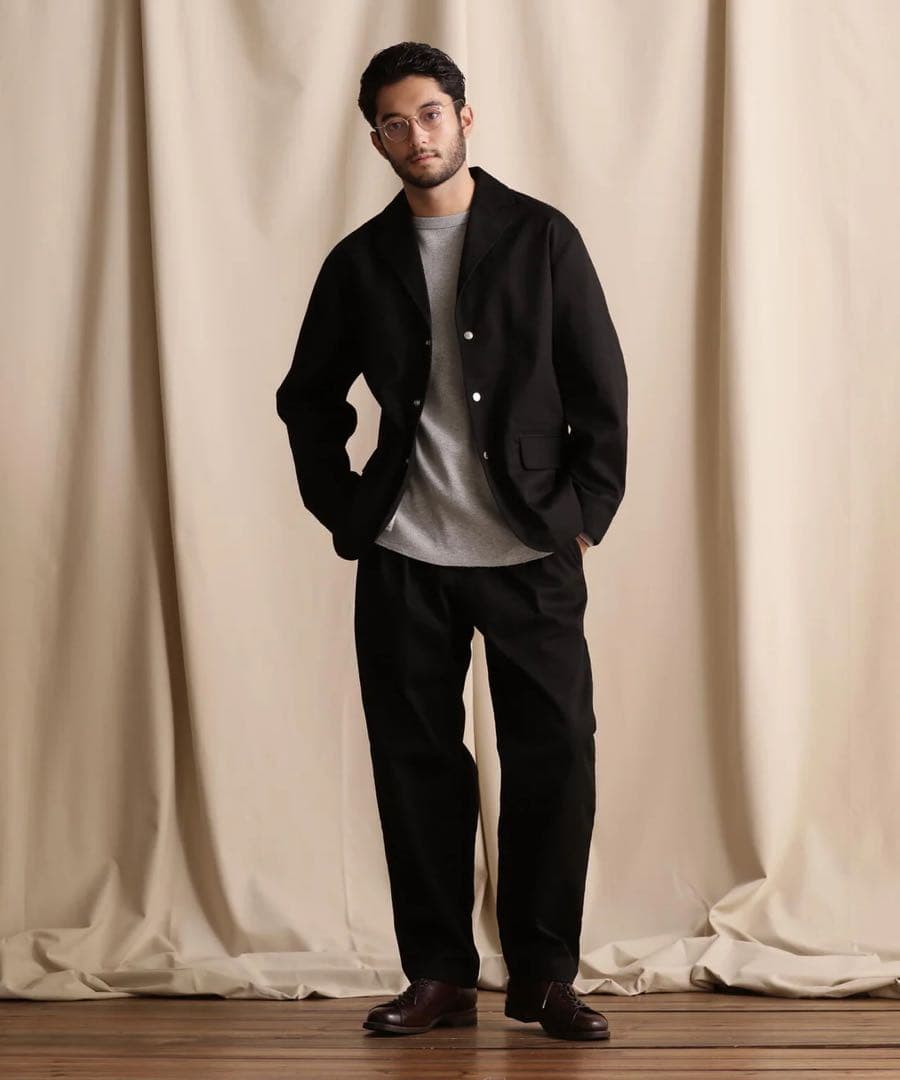 TC DOUBLE PLEATED WIDE PANTS/2タック パンツ