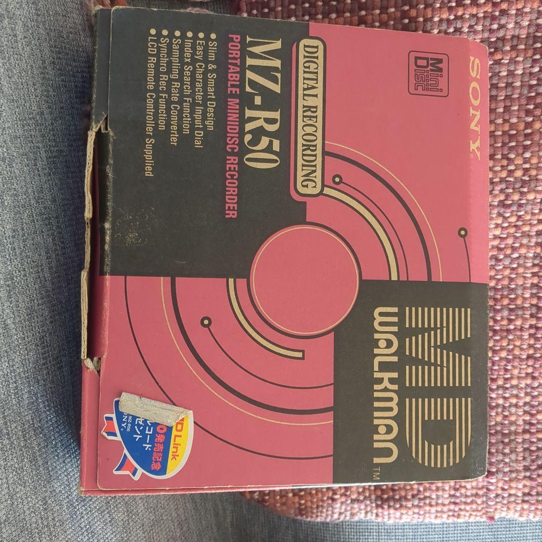 ポータブルプレーヤー SONY MZ-R50 MD WALKMAN