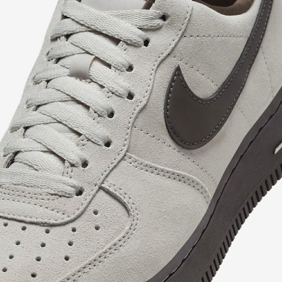 ナイキ エアフォース1 22cm ライトオールウッドブラウン/バロックブラウン