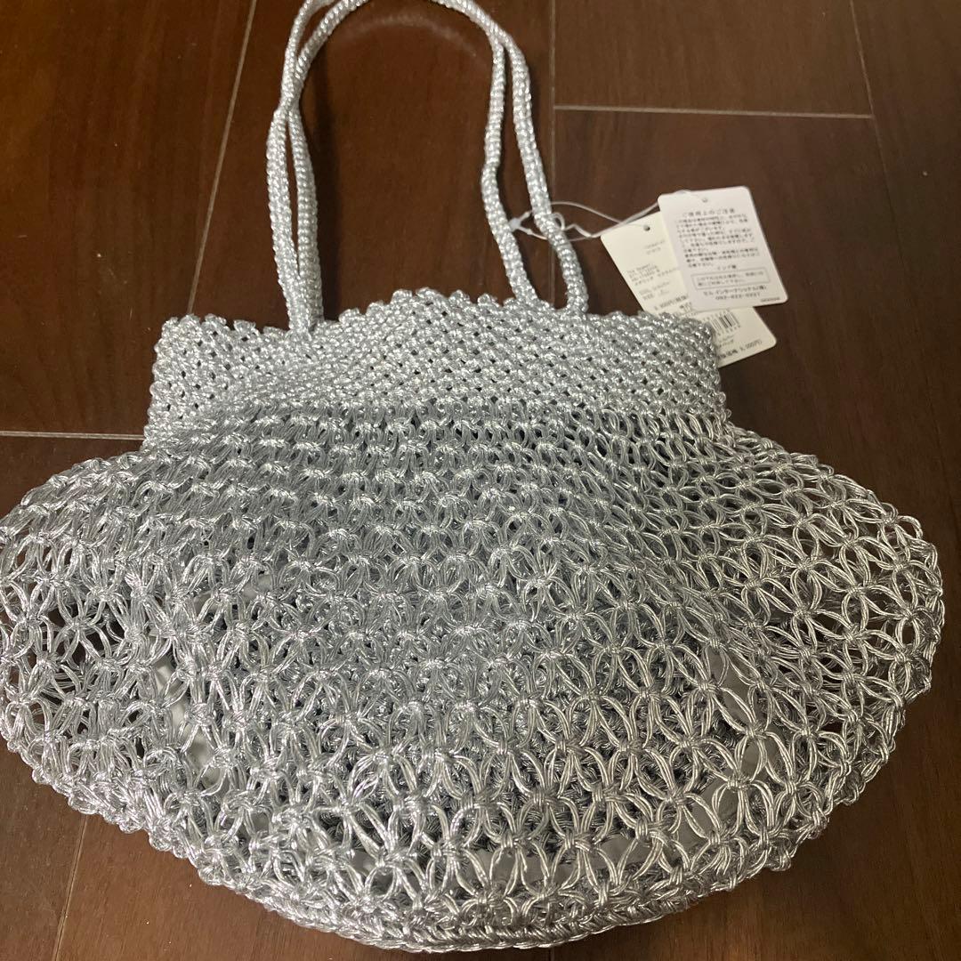The Bagmati シルバー かごバッグ　未使用　タグ付き