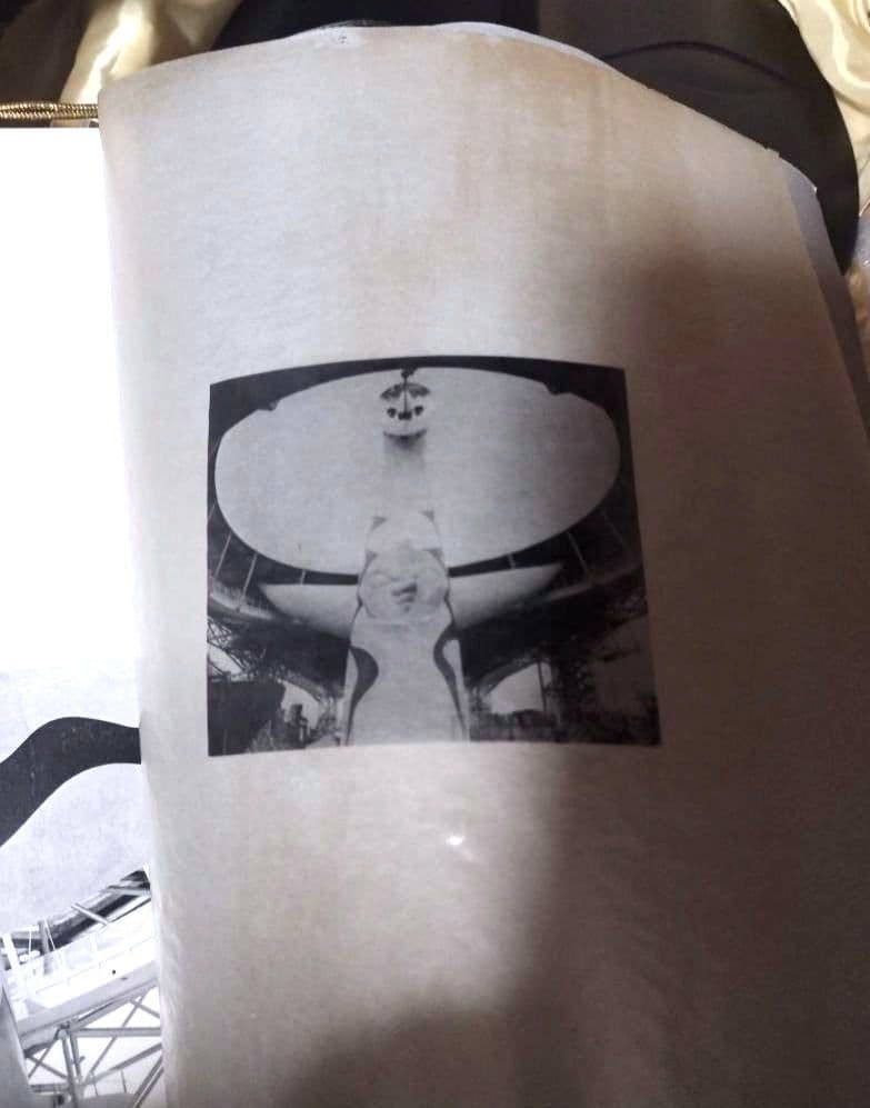 て*ん様 昭和レトロEXP'70 日本万国博覧会　岡本太郎　信楽焼　「黒い太陽」