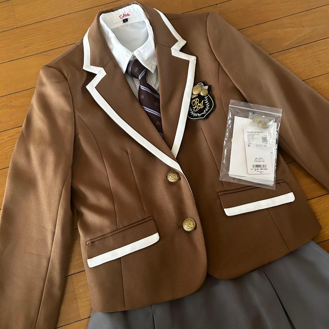 repipi armario レピピアルマリオ ピンクラテ卒服 ４点セット