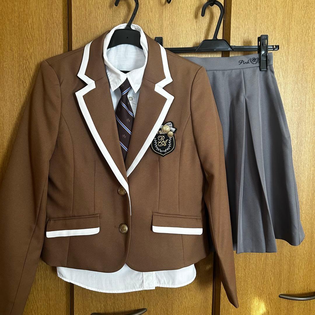 repipi armario レピピアルマリオ ピンクラテ卒服 ４点セット