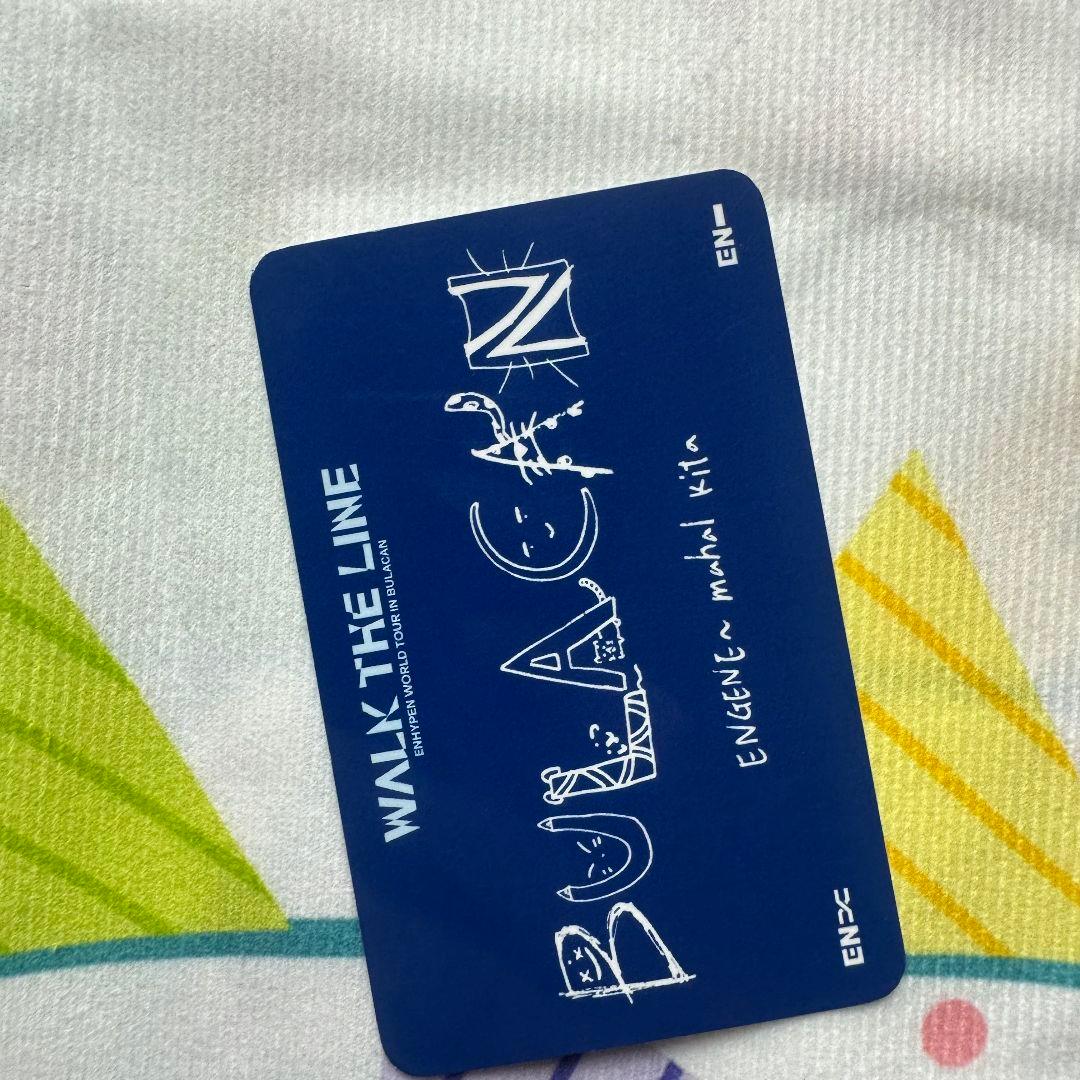 ENHYPEN ソヌ WALK THE LINE Bulacan トレカ