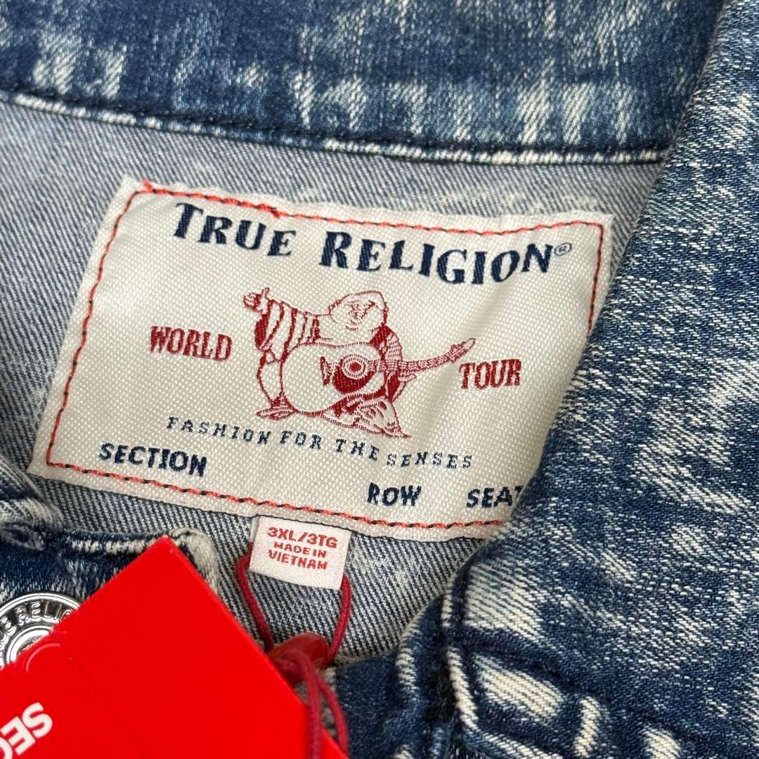 【タグ付き】TRUE RELIGION トゥルーレリジョン　デニムジャケット
