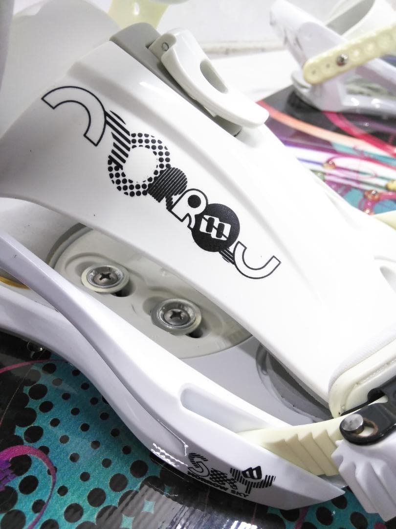 レディース スノーボード4点セット MORROW 144 +