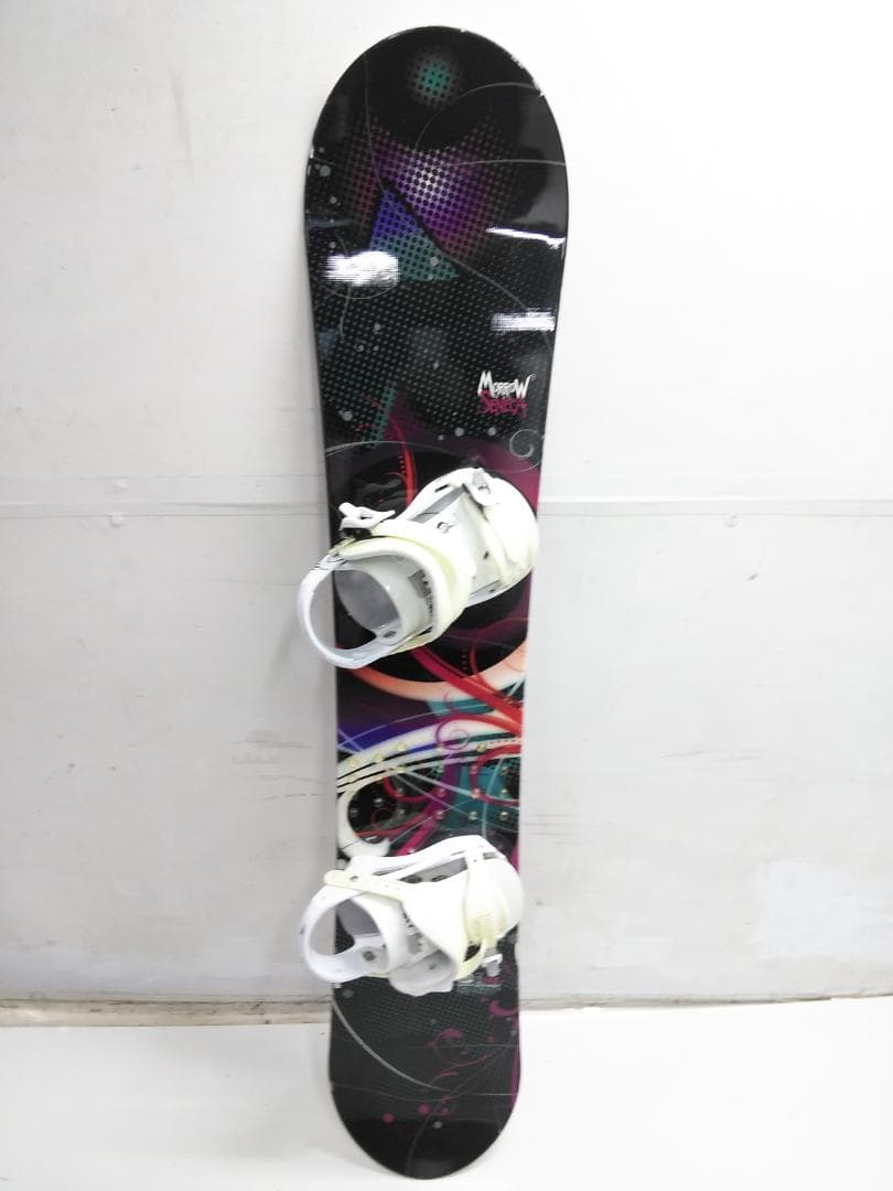 レディース スノーボード4点セット MORROW 144 +