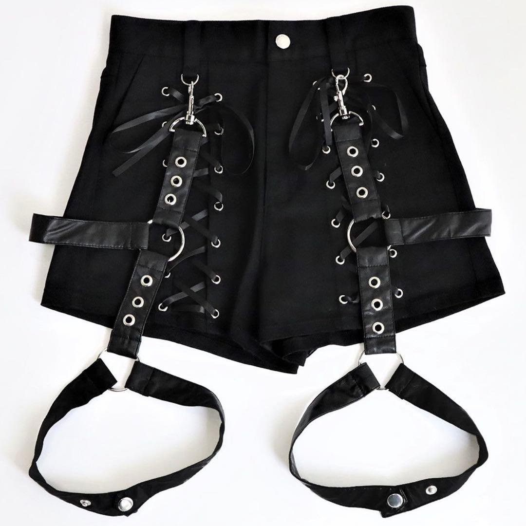 Amilige ガーターベルト付きパンツ Mサイズ