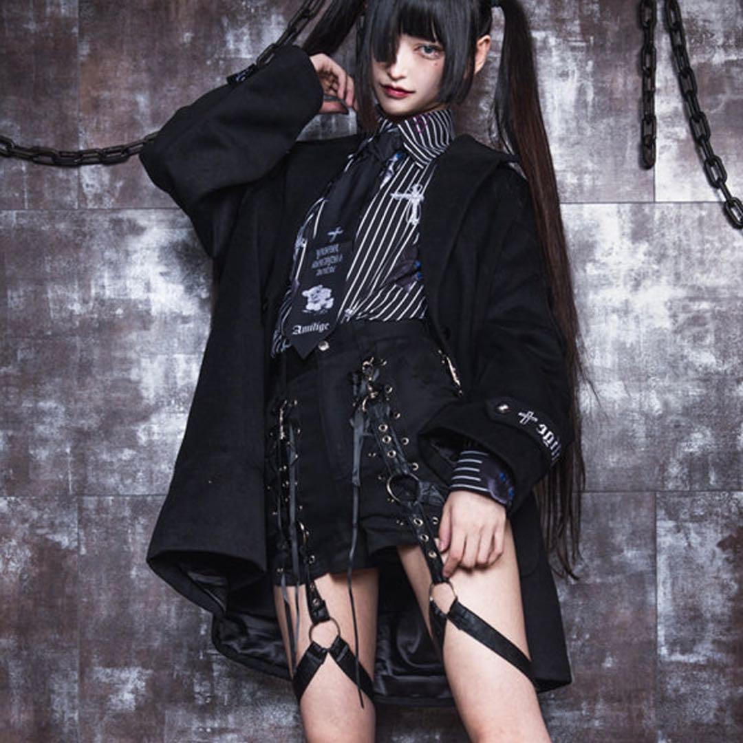 Amilige ガーターベルト付きパンツ Mサイズ