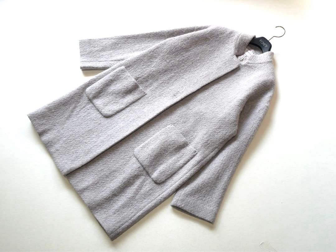 PINORE ピノーレ 定価86,900円 ウール×アルパカ コート 40