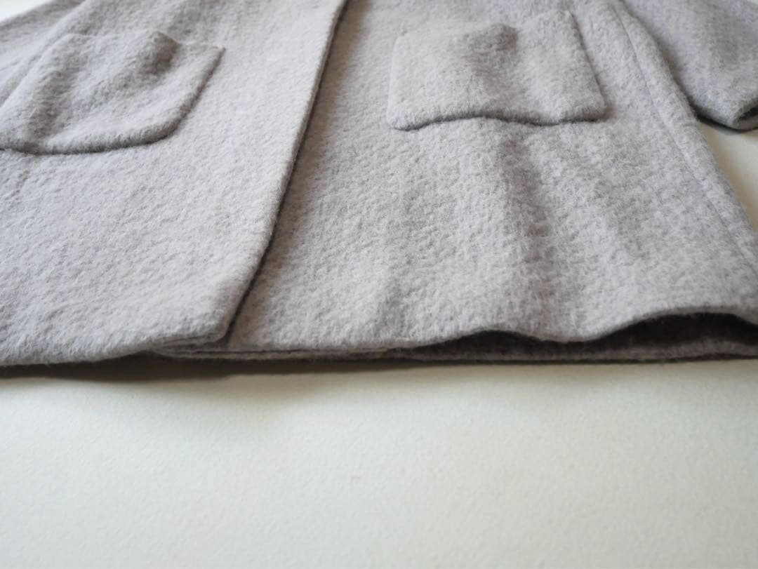 PINORE ピノーレ 定価86,900円 ウール×アルパカ コート 40