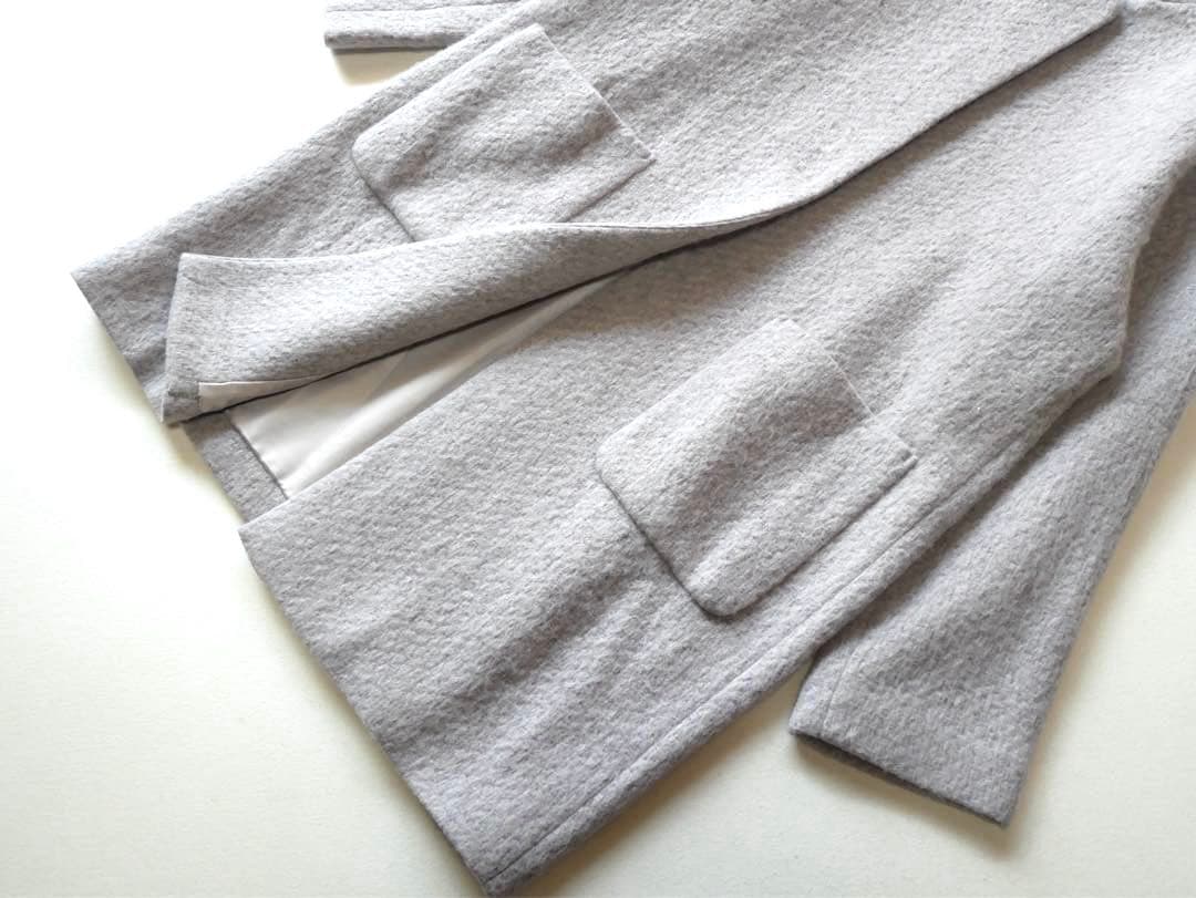 PINORE ピノーレ 定価86,900円 ウール×アルパカ コート 40