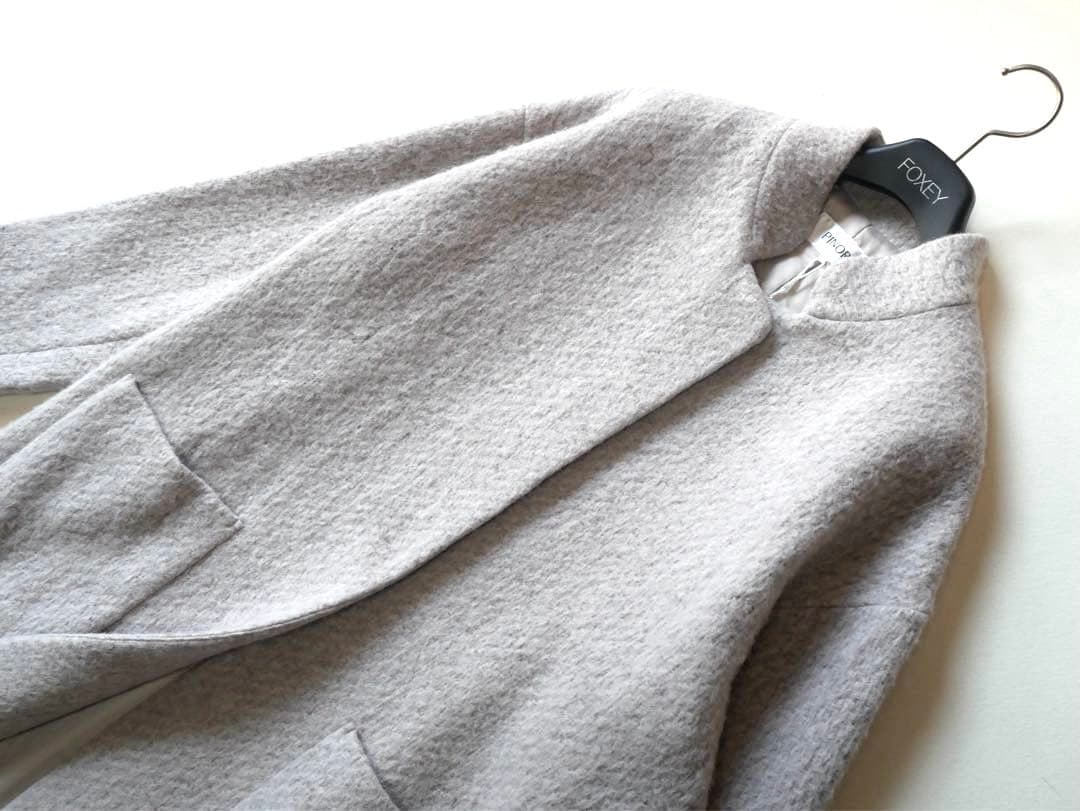 PINORE ピノーレ 定価86,900円 ウール×アルパカ コート 40