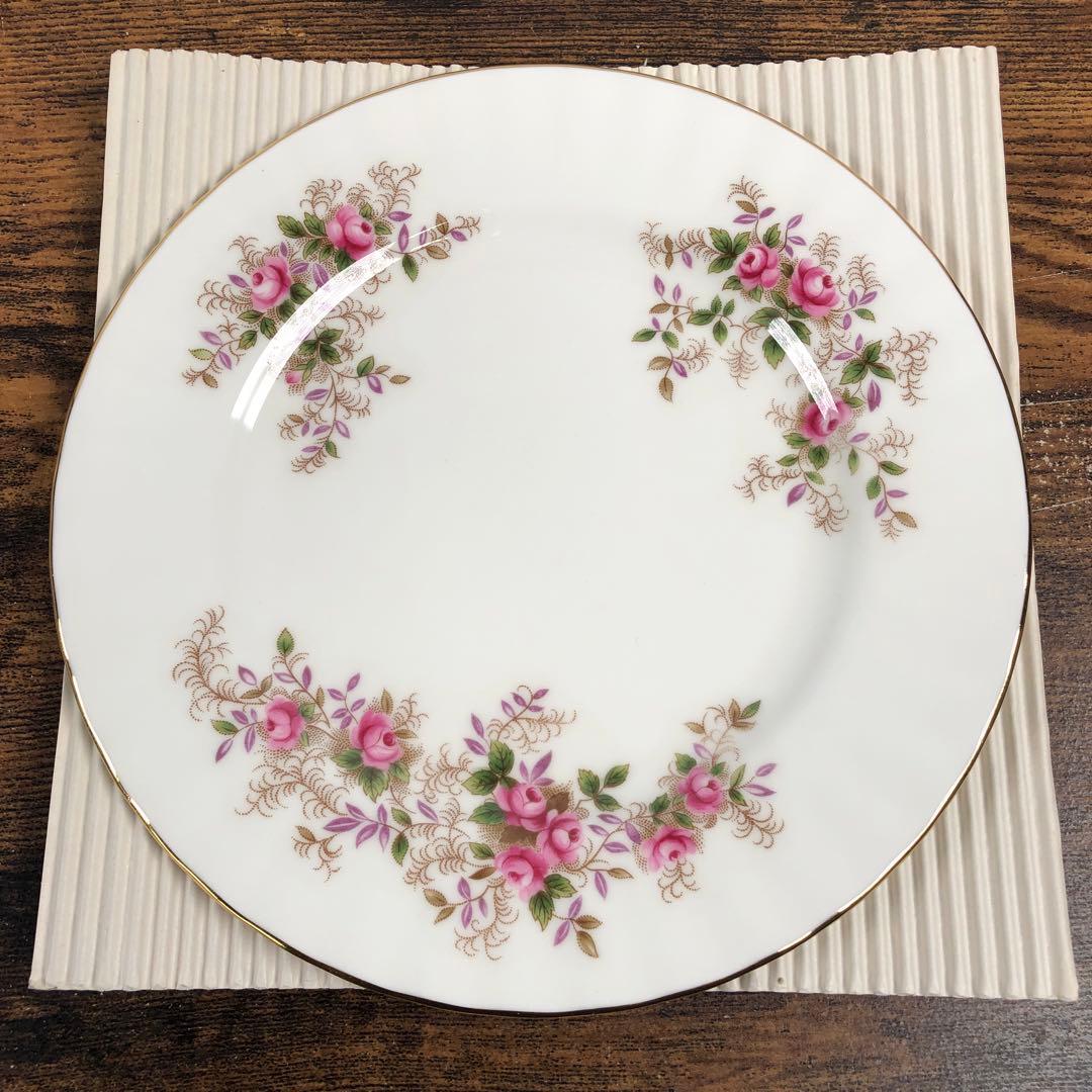 未使用 ロイヤルアルバート ラベンダーローズ 約18cm 3枚