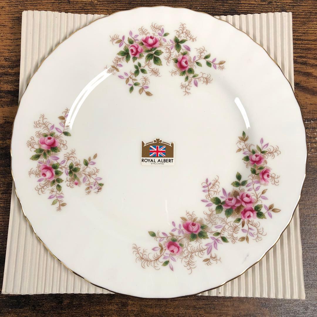 未使用 ロイヤルアルバート ラベンダーローズ 約18cm 3枚