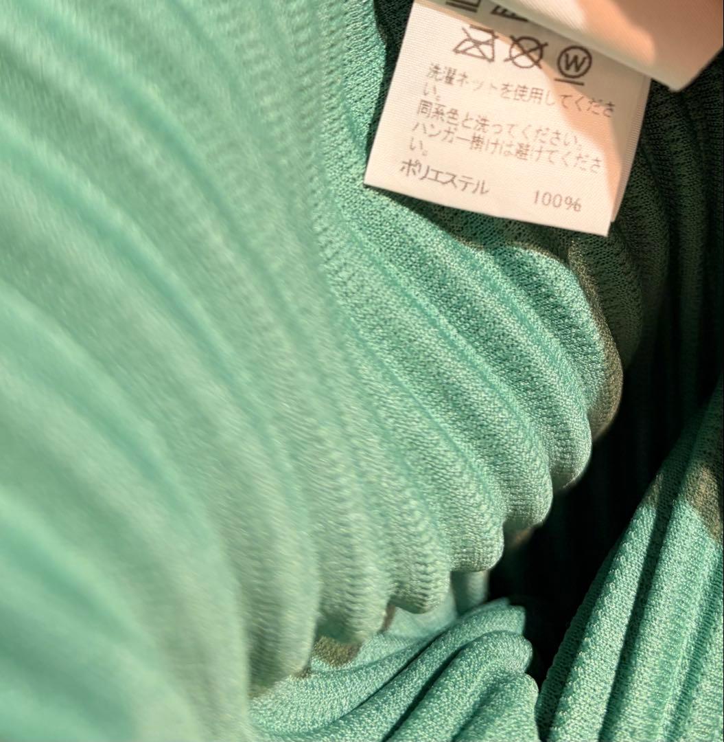 iseeymiyake イッセイミヤケ HOMME PLISSE プリーツ 緑