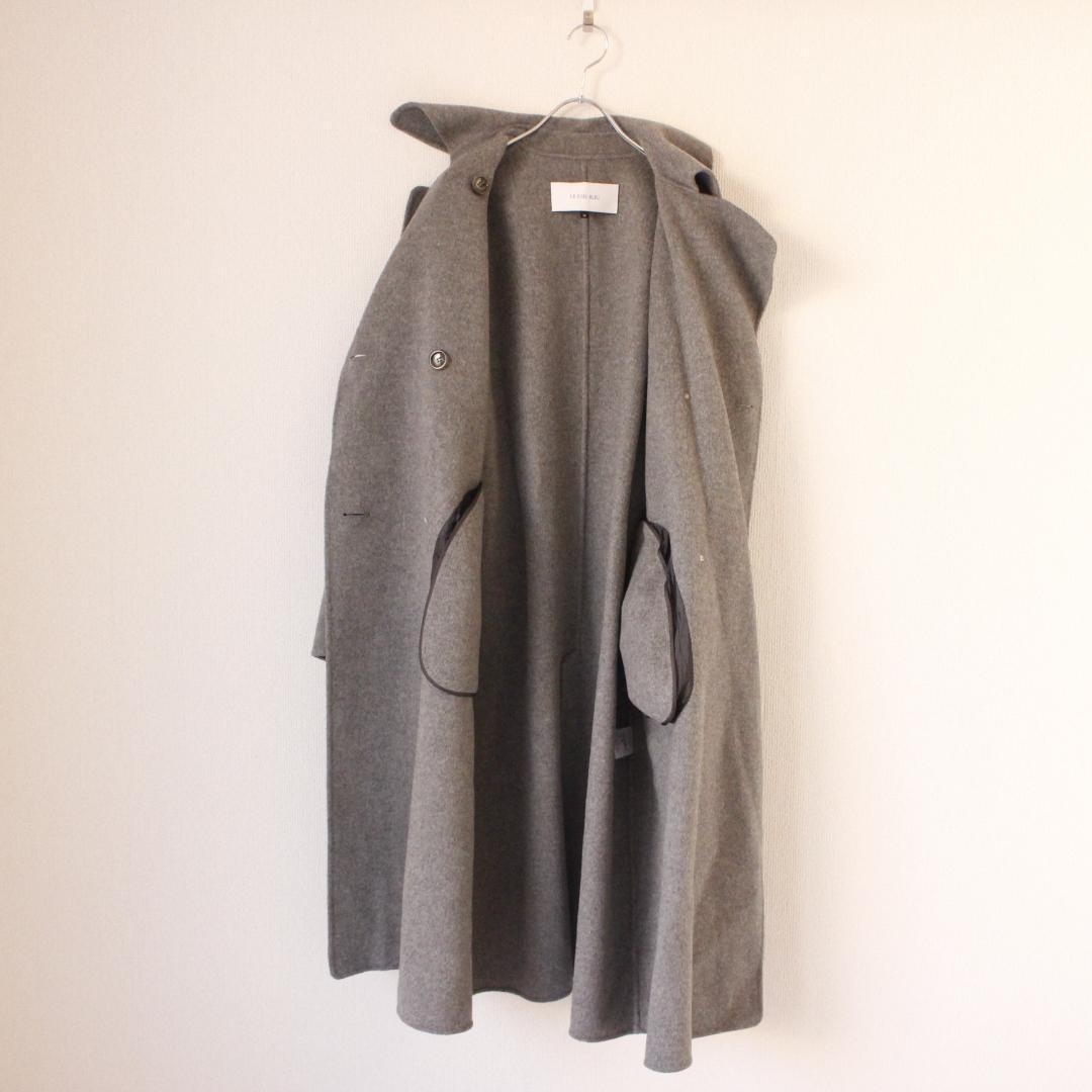 LE CIEL BLUE リバートレンチコート S グレー