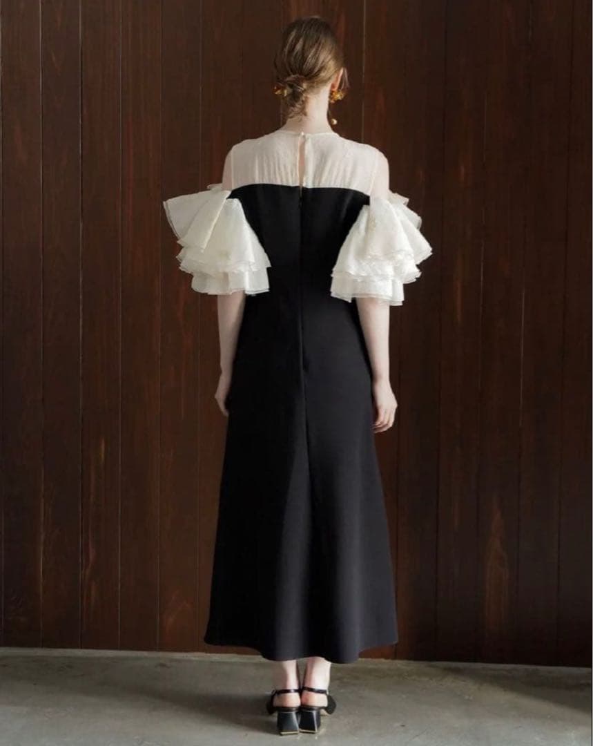 K*o様 Acka. organdy frill dress オケージョンドレス