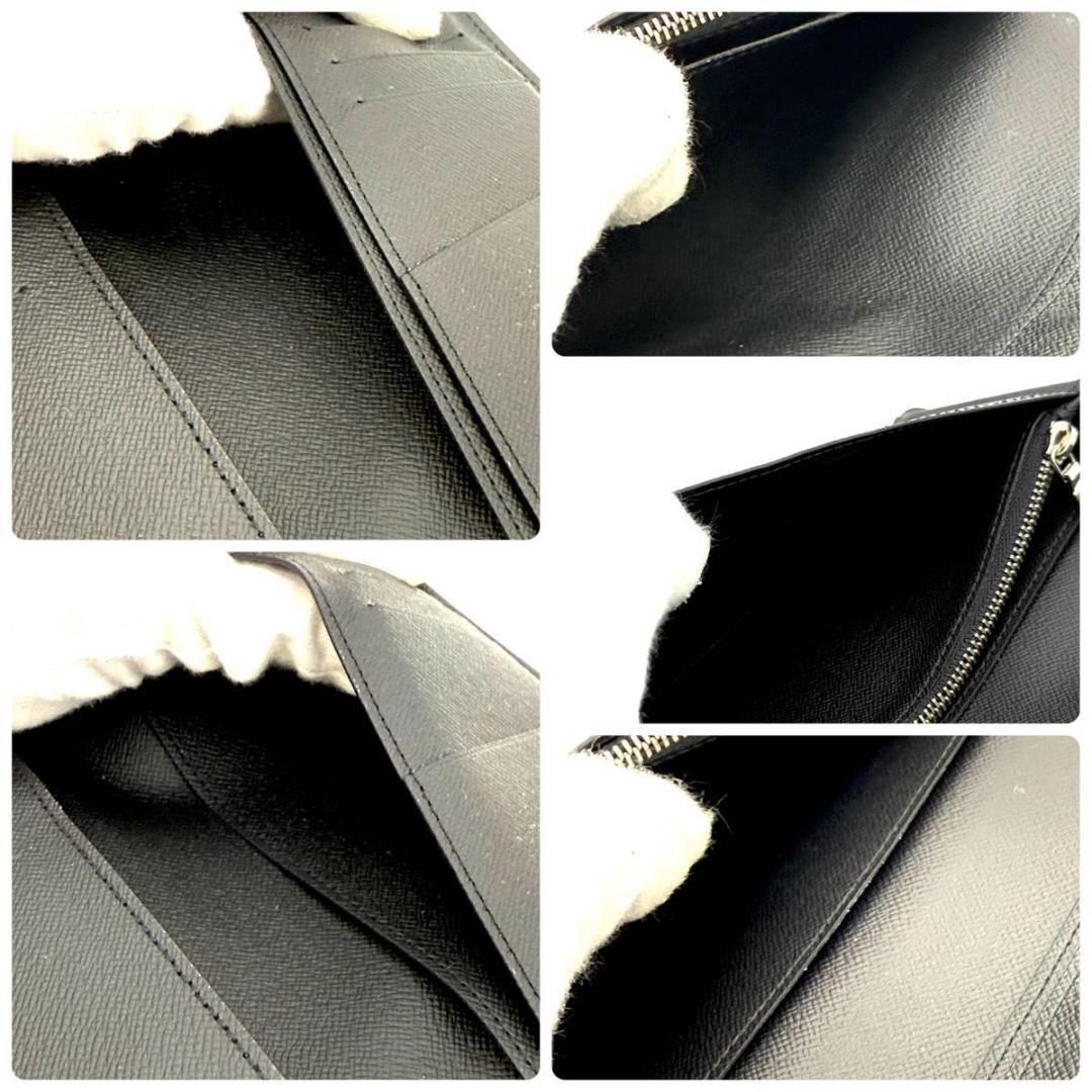 【最高級美品】ルイヴィトン エピ ノワール ポルトフォイユブラザ ２つ折り財布