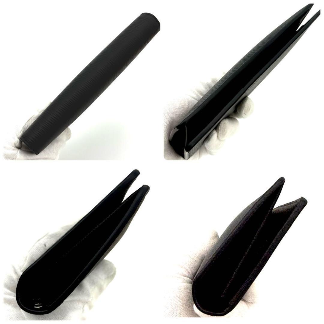 【最高級美品】ルイヴィトン エピ ノワール ポルトフォイユブラザ ２つ折り財布