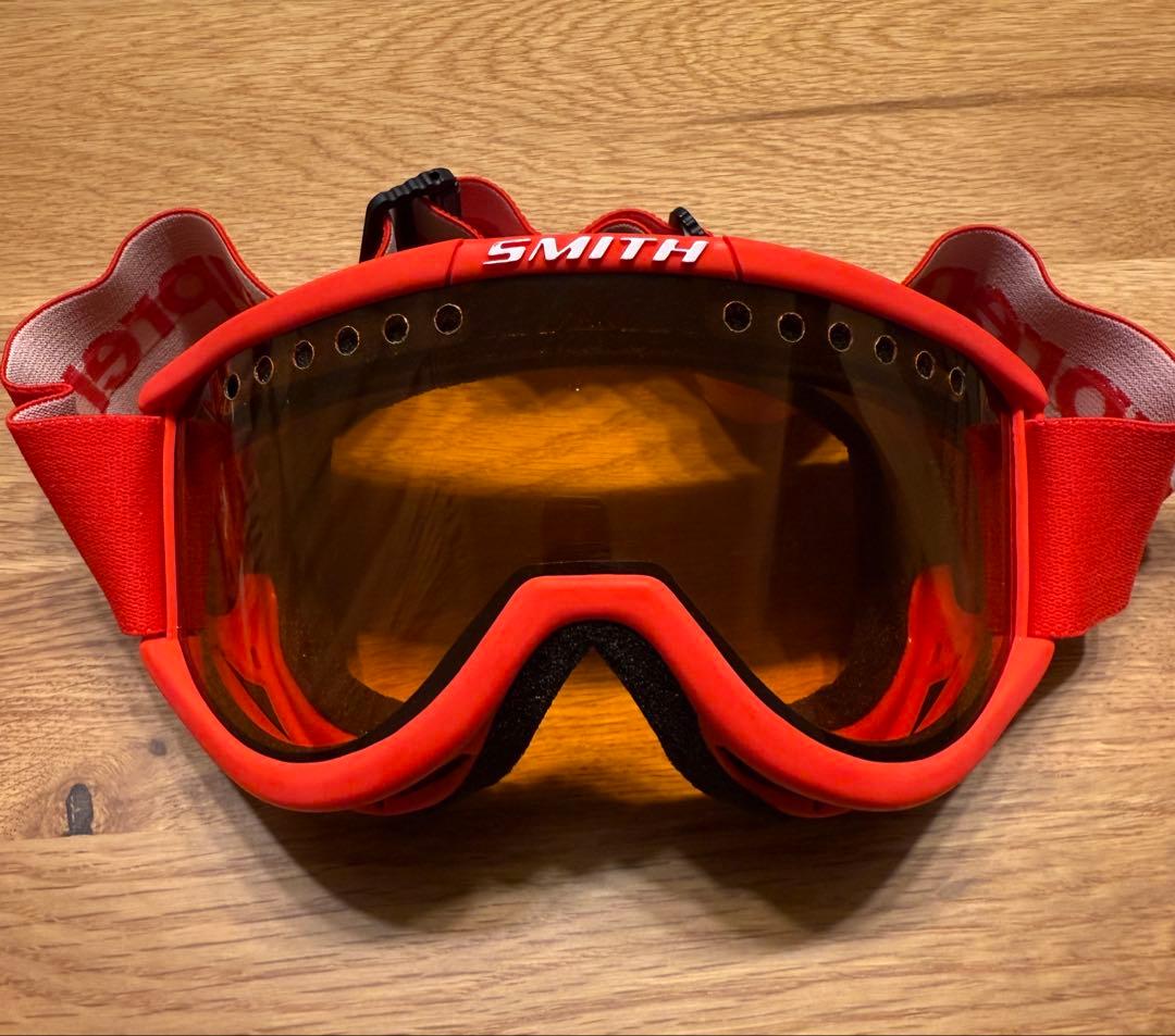 美品！supreme 15AW smith cariboo スキーゴーグル