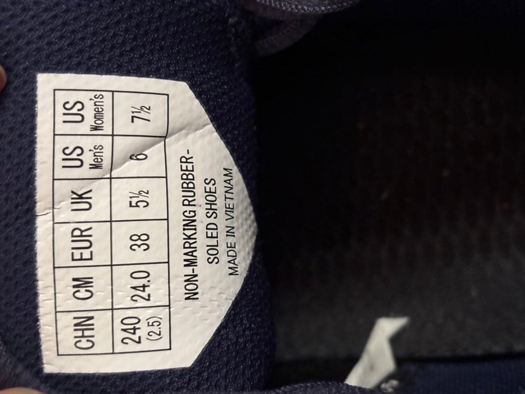 YONEX テニスシューズ US 7.5 ネイビー 24.0cm