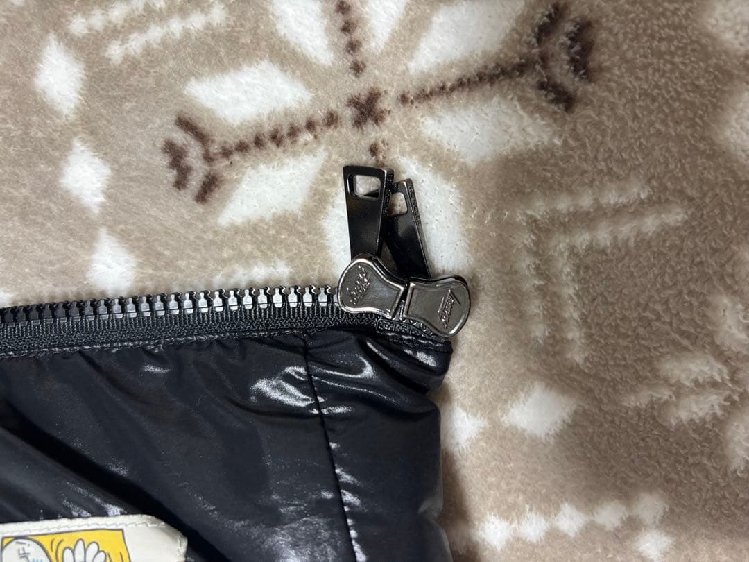 MONCLER ブラックダウンベストレディース　サイズ0 中古美品モンクレール