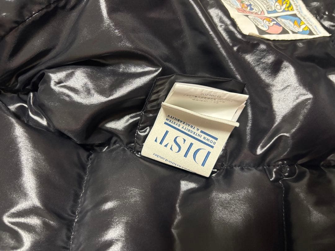 MONCLER ブラックダウンベストレディース　サイズ0 中古美品モンクレール