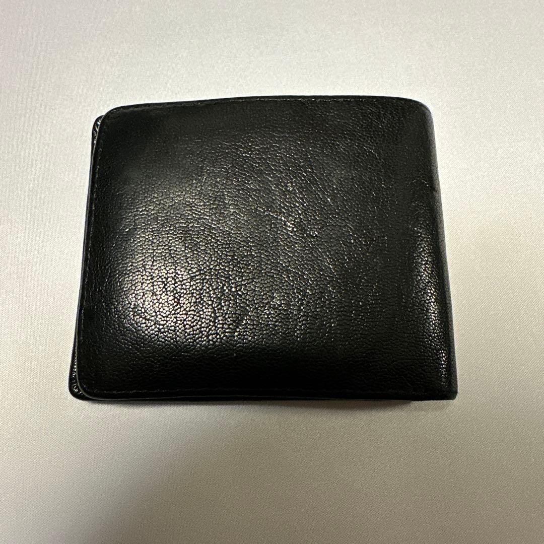 ndodDIESEL ブラック 二つ折り財布 箱付き