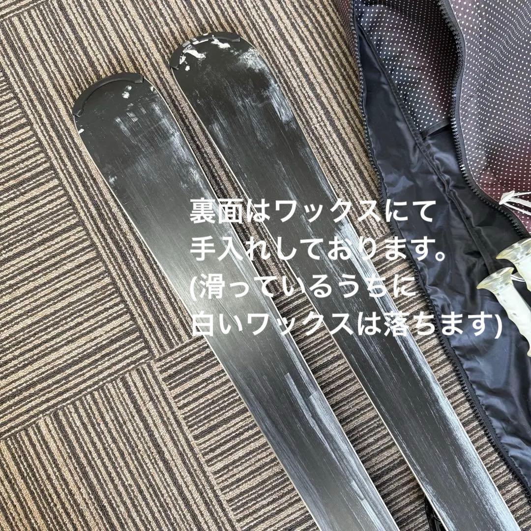 Salomon レディース スキー板ビンディングストックセット ケース付 151