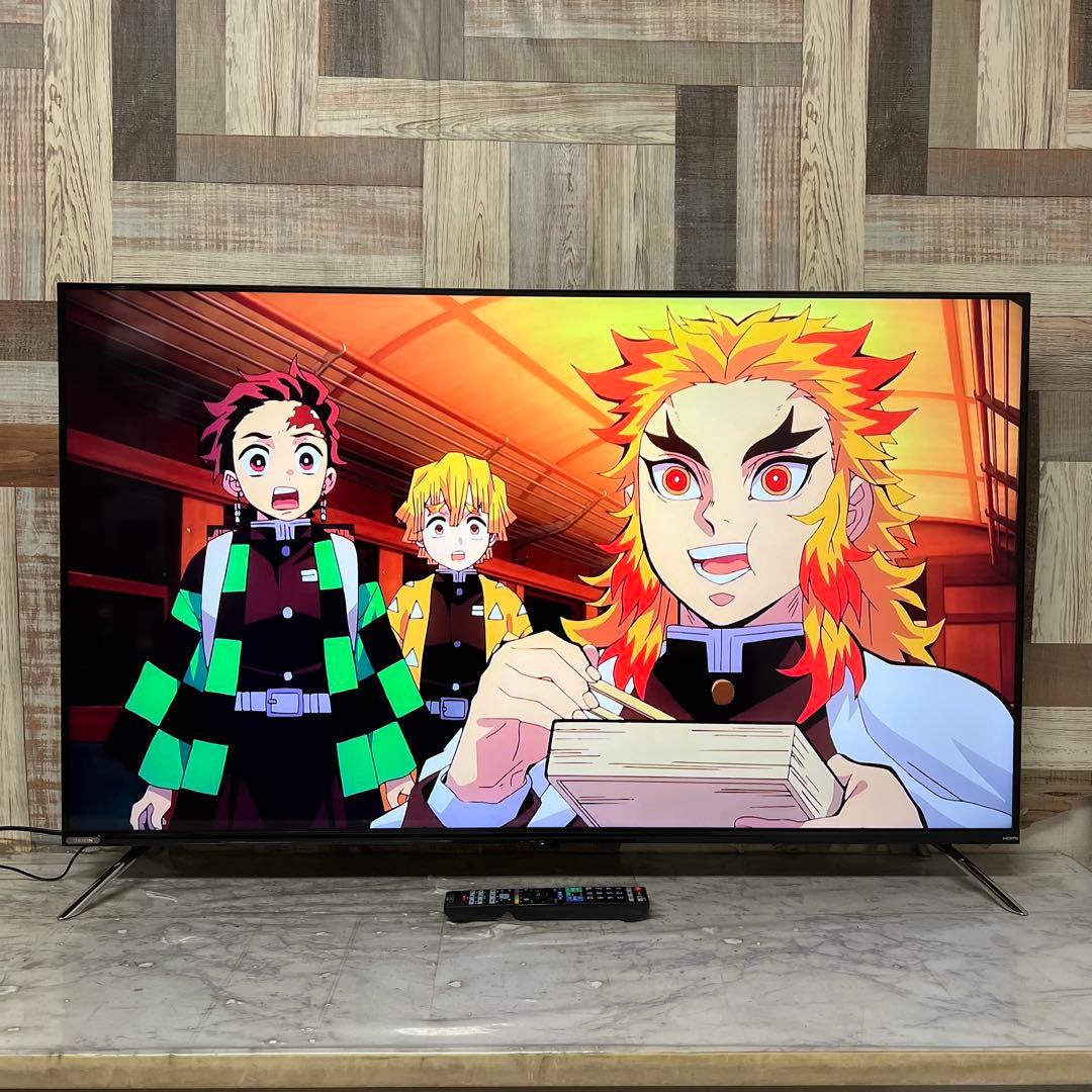 即日受渡❣️全国送料込オリオン 4Kチューナー内蔵ダブルチューナー 50型裏録画