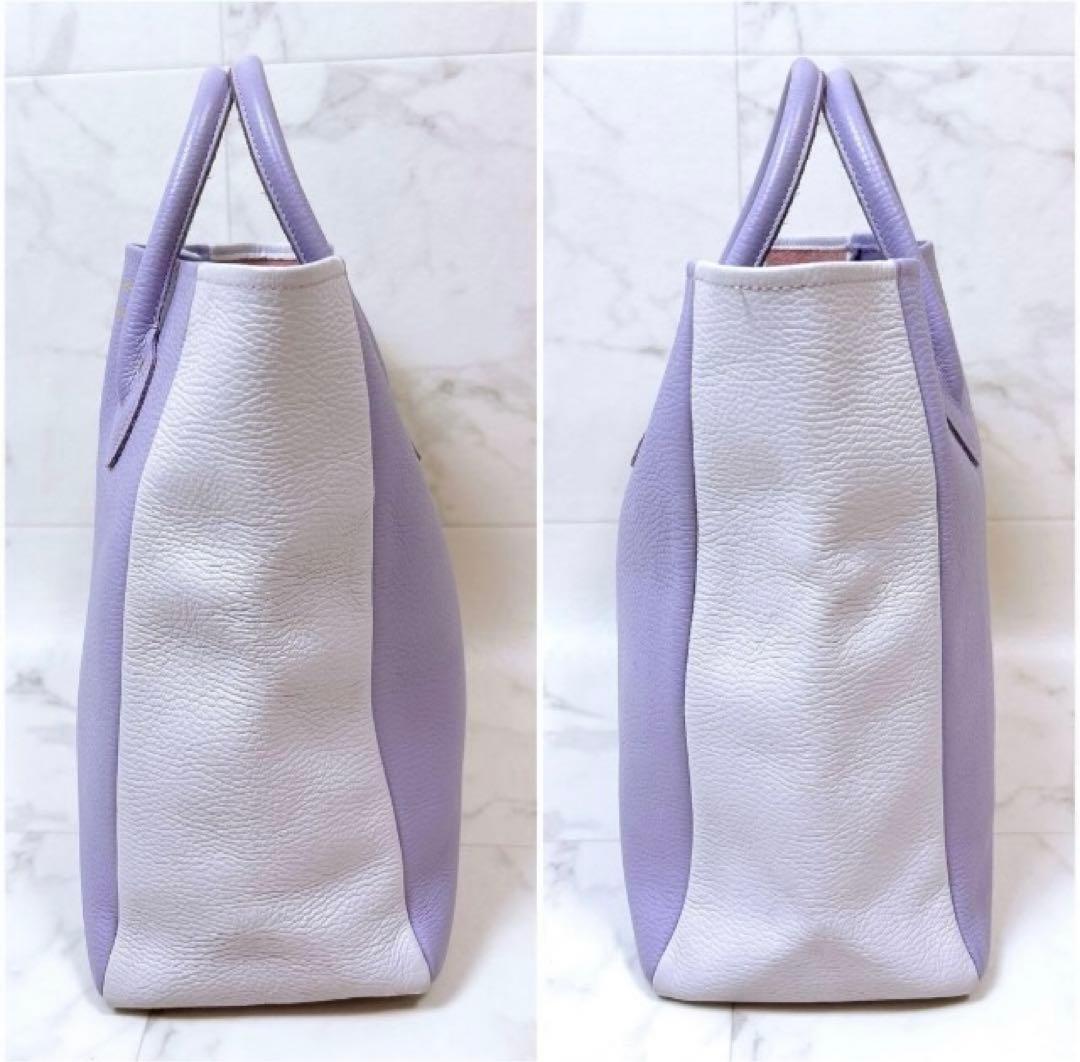 【美品希少色】ヤング&オルセン別注トゥモローランド＊エンボスレザー トートバッグ