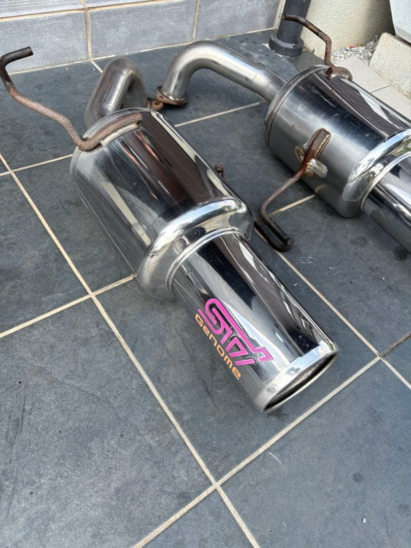 みさーきさん専用レガシィ　STIゲノムマフラー BP5 後期