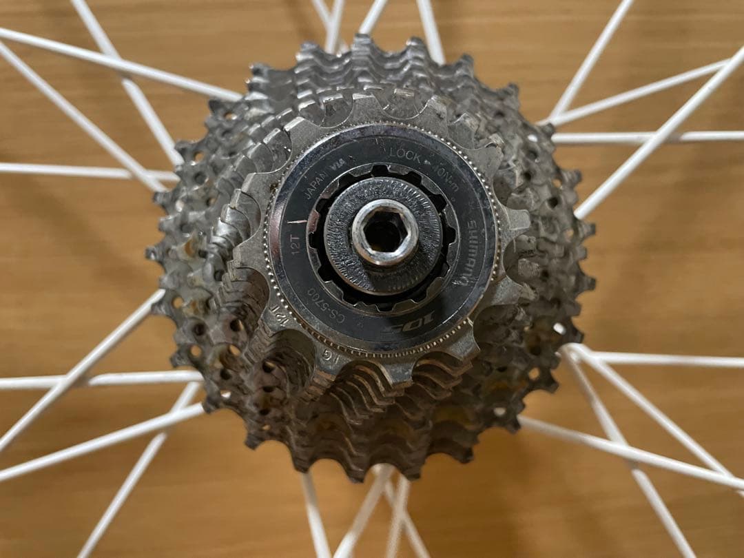 SPINERGY ホイール　チューブラータイヤ 前後セット