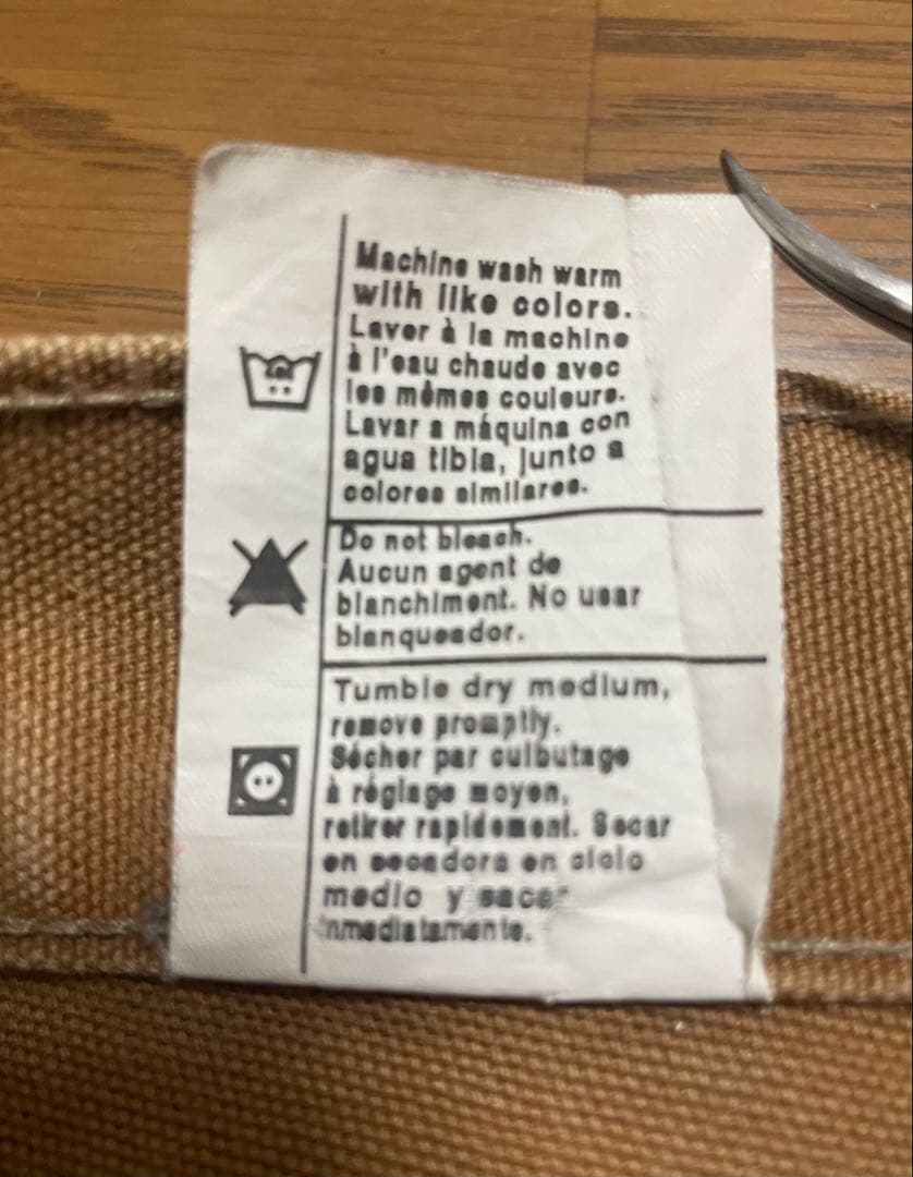 USA製 Carhartt カーハート ダブルニー W34 ゴールデンサイズ