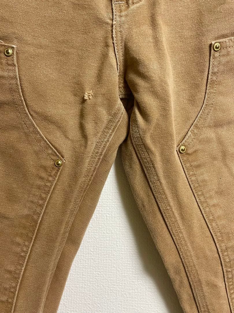 USA製 Carhartt カーハート ダブルニー W34 ゴールデンサイズ