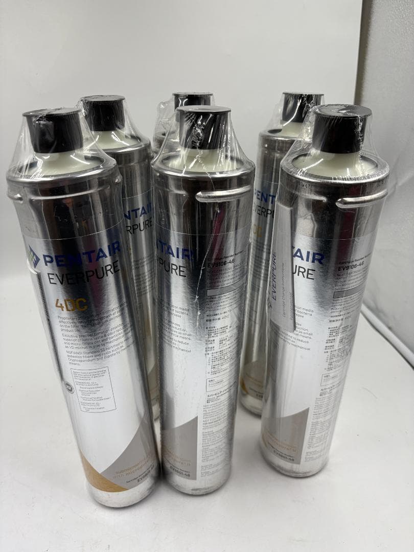 PENTAIR EVERPURE 4DC 浄水器カートリッジ 6本セット
