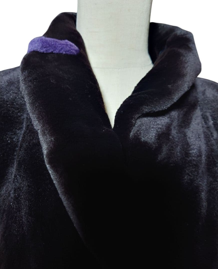 美品！高級 シェアードミンク セミロングコート モチーフ付き Fサイズ 送料無料